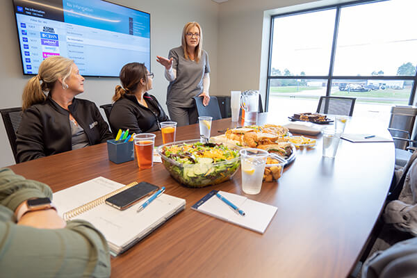 Think Tank conference meeting room for rent in Nacogdoches, TX at NacSpace